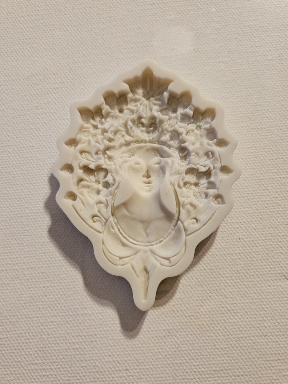 Ornate Woman Silicone Mold